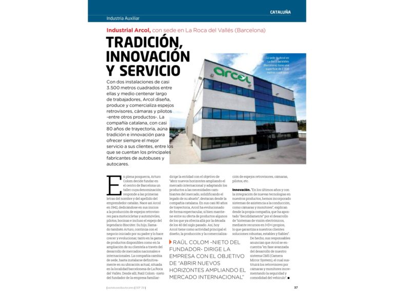 New article dedicated to Arcol - Arcol